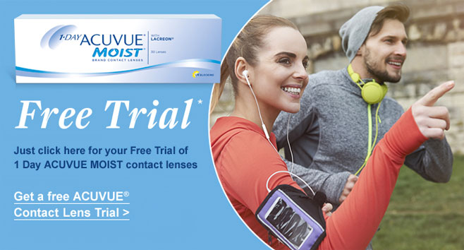 Free Trial van 1 DAY ACUVUE MOIST